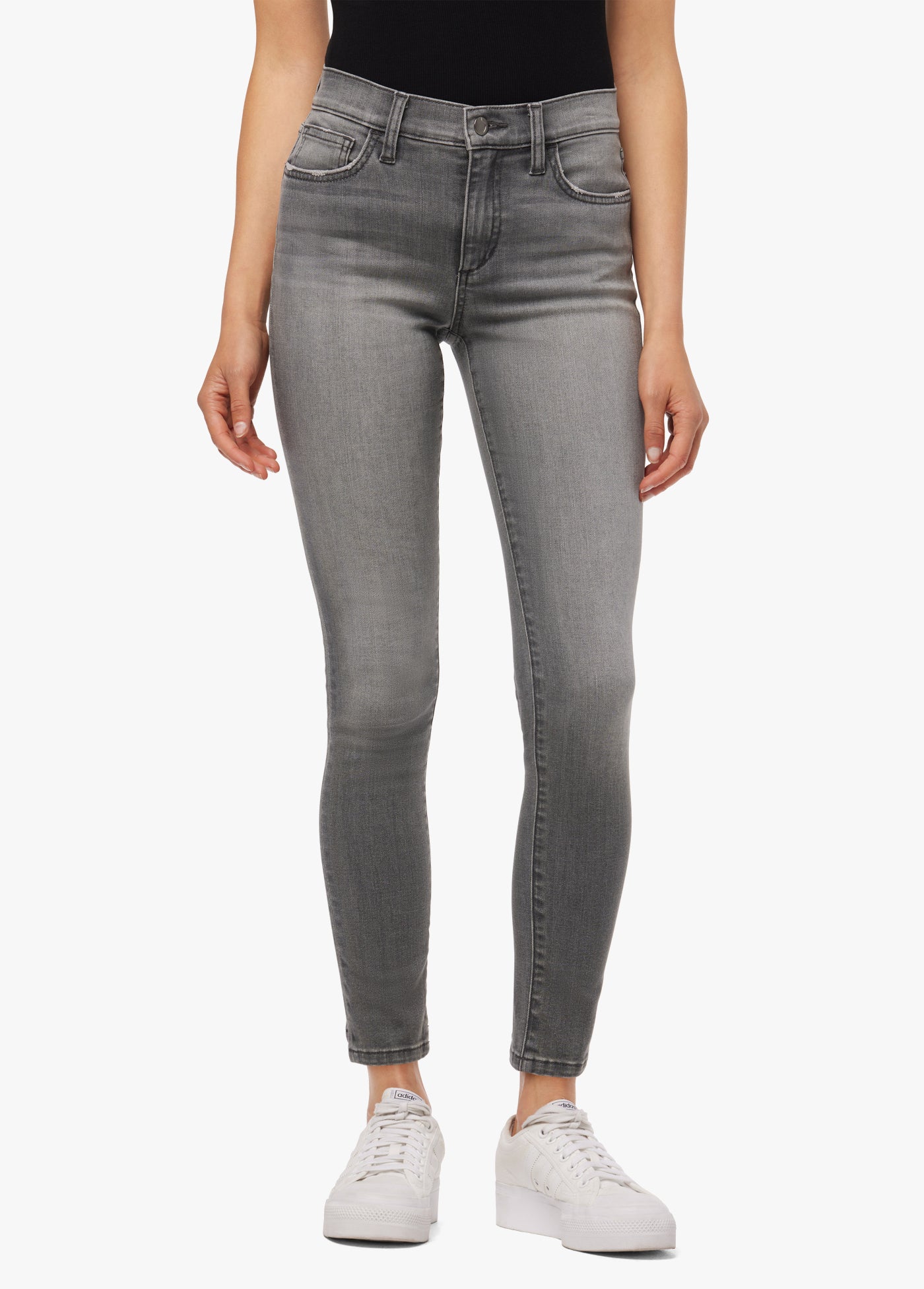 Joe’s Jeans The Icon Mid-Rise Skinny, Ankle Tulip Hem, Salem store Wash, 28