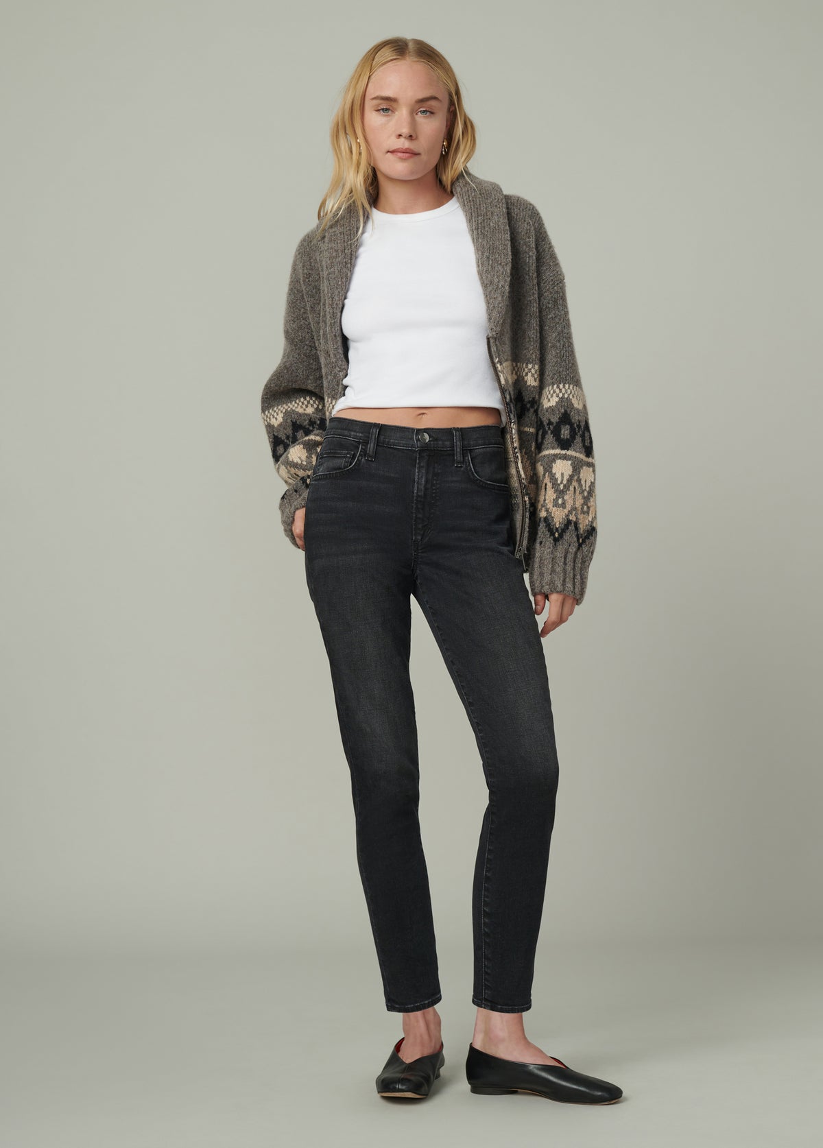 New Anthropologie Joe's The Charlie High-Rise Skinny Ankle Jeans $248 cheapest Ardent 26