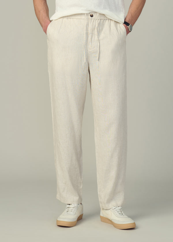 CLARKSON LINEN STRIPED PANT