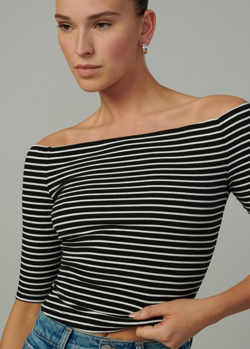 BLACK WHITE STRIPE