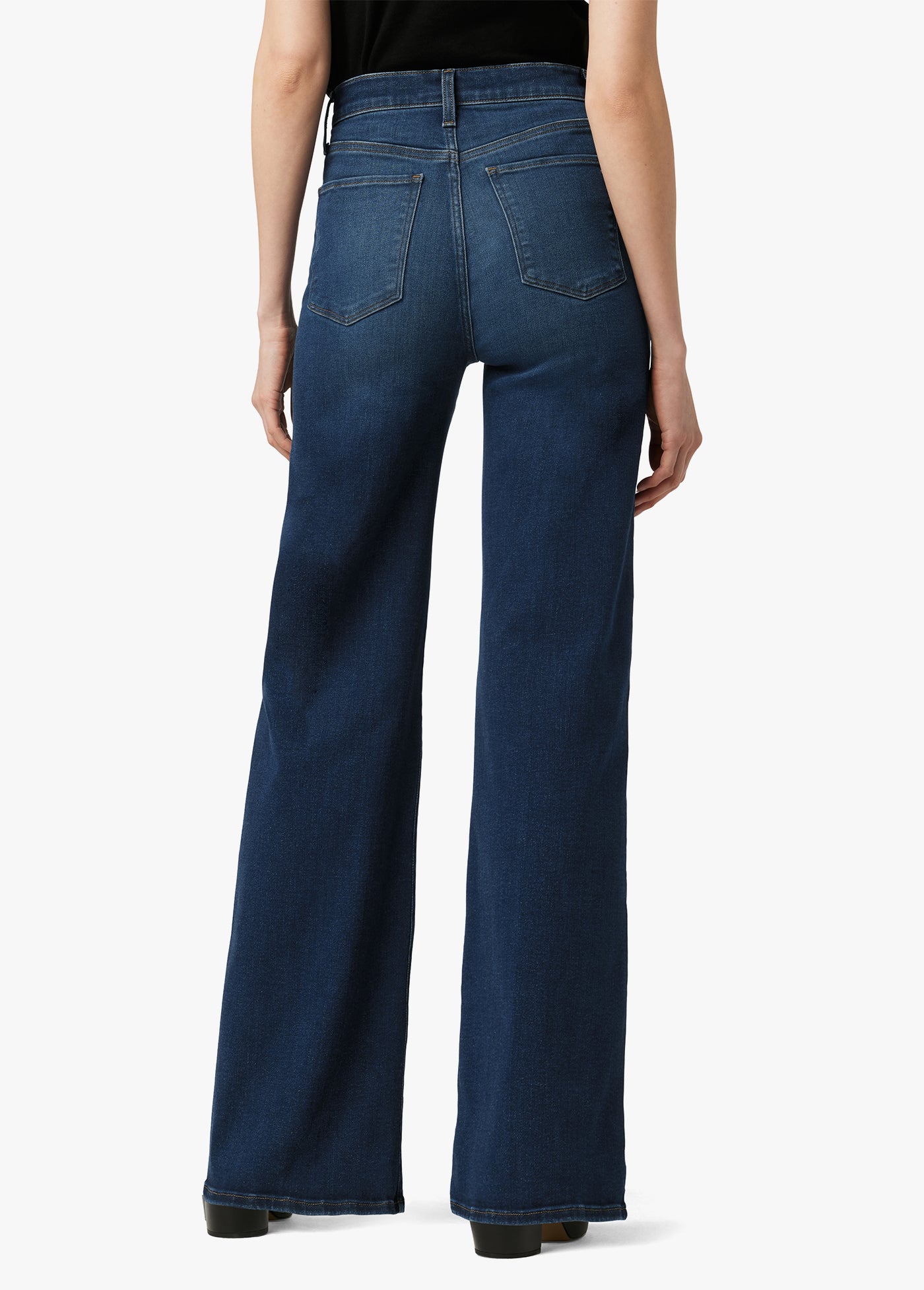 JOE'S JEANS BELENOS HIGH-RISE top WIDE LEG JEAN Size-27