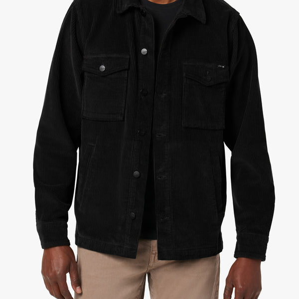 Rebel Star Patch Denim Jacket - Men's Coats/Jackets in Nathan Wash