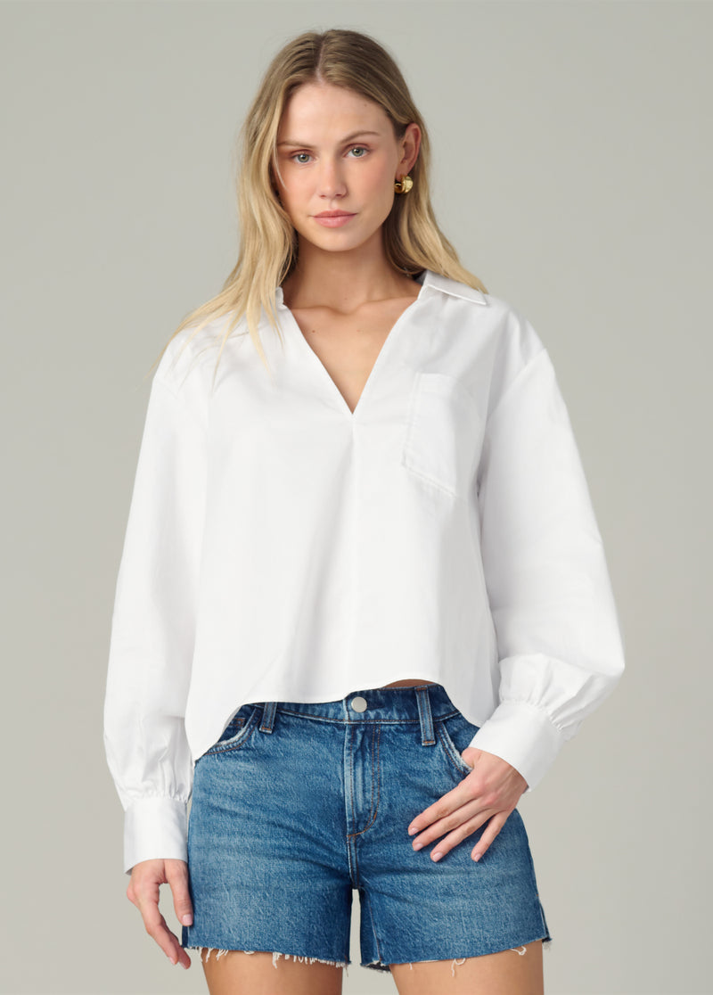 THE CHARLOTTE POPOVER BLOUSE