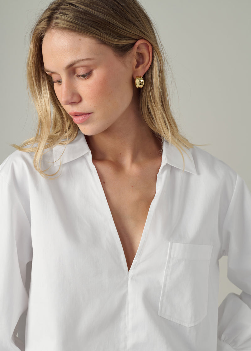 THE CHARLOTTE POPOVER BLOUSE