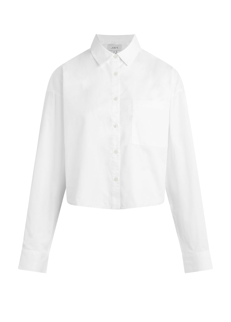 THE CROPPED BOYFRIEND BUTTON DOWN SHIRT