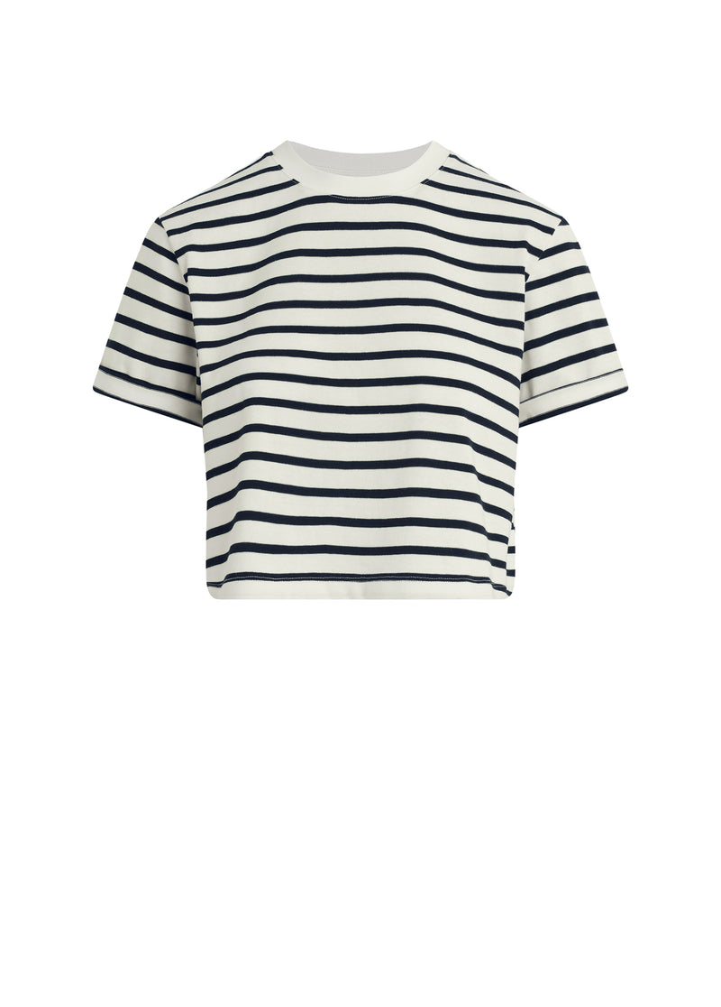 MILK NAVY STRIPE