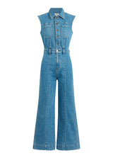 THE PASHA DENIM JUMPSUIT