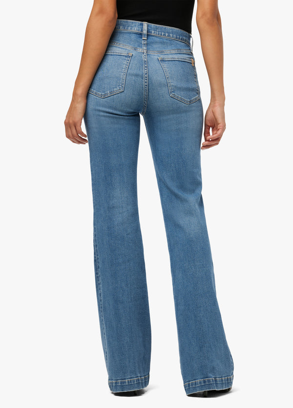 Joe's High Rise Molly Flare Jeans In Francesca At Nordstrom Rack in Blue