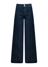 THE SEAMED DENIM TROUSER