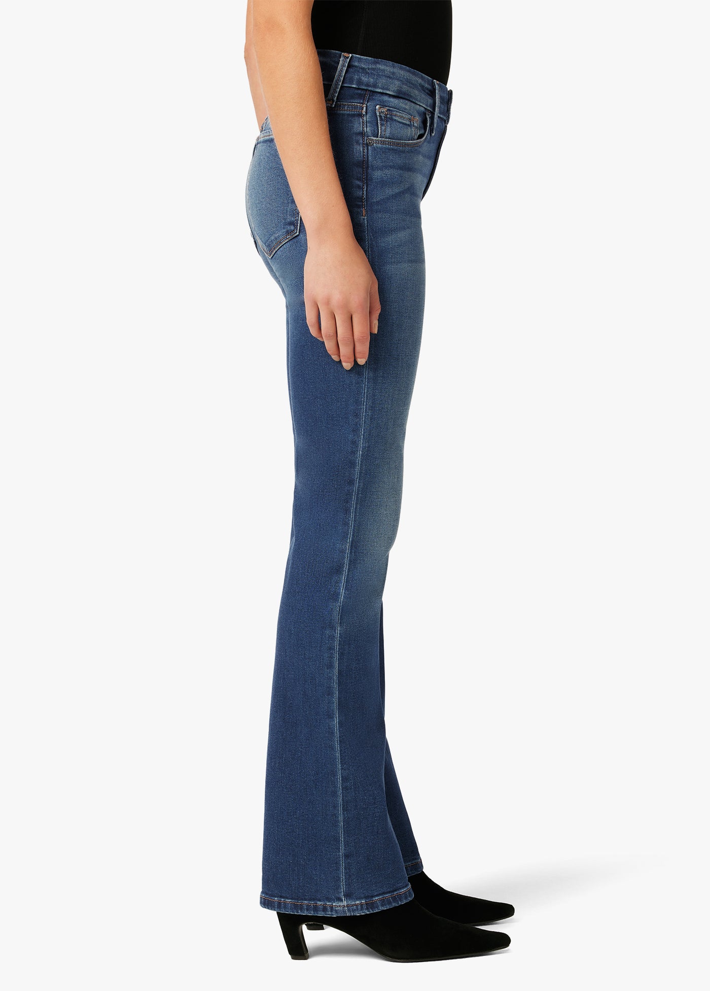 J Brand Phoebe Mid Rise Medium Wash Tall Boot Cut 2024 Jeans